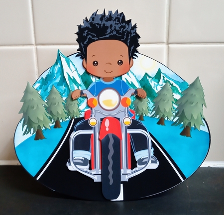 Biker Boys Rocker Card Mini Kit-4 by Jackie Odonnell