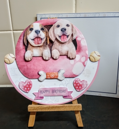 BESTIES rocker card by Jackie Odonnell
