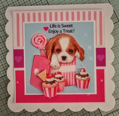 Life Is Sweet Enjoy A Treat 2 by Jackie Odonnell