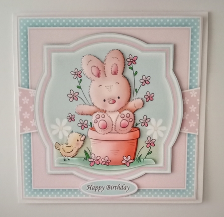 Bunny Pot Mini Kit With Ages 1 to 8 yrs by Jackie Odonnell