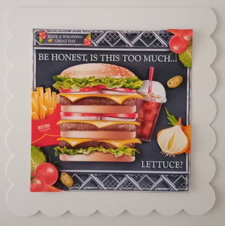 A Burger Fit For a King by Jackie Odonnell
