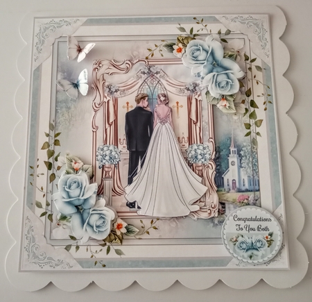 The Bride And Groom 04 Mini Page Kit  by Jackie Odonnell
