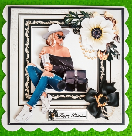 8x8 sophistication in jeans mini kit by Jackie Odonnell