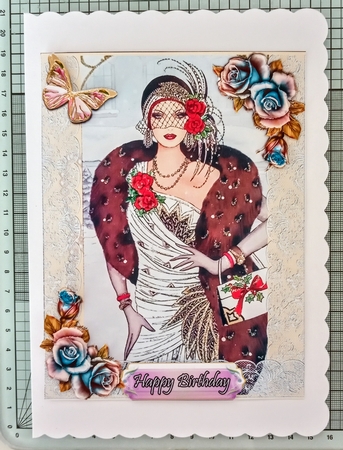 Retro Lady For lots of occasions #4 by Jackie Odonnell