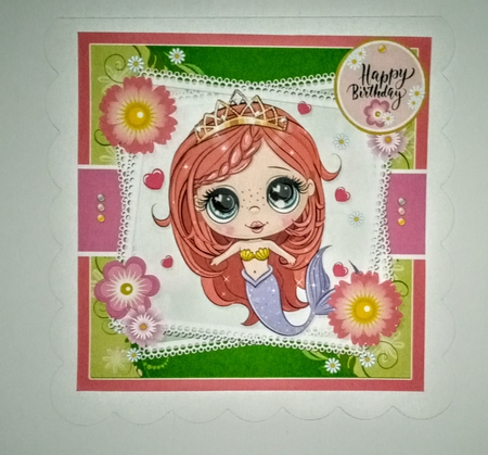 Lovely Spring Mermaid by Jackie Odonnell