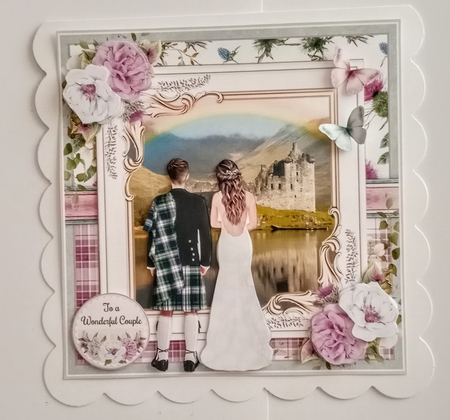 A Highland Wedding Mini Page Kit by Jackie Odonnell