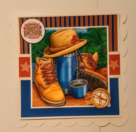 The Hiker ~ Fathers Day / Birthday and More.. by Jackie Odonnell