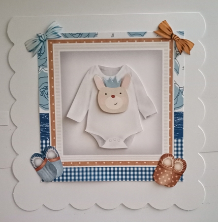 New baby Boy Quick card by Jackie Odonnell