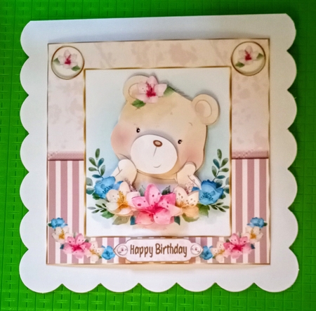 Flowers from Teddy by Jackie Odonnell