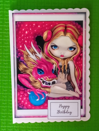 Huge Simple Dragon Print A5 Bumper Kit 2 by Jackie Odonnell