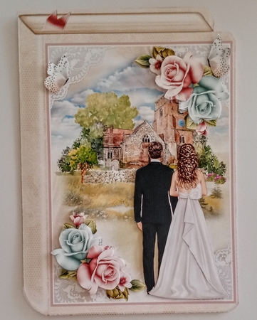 The Wedding Book 05 Shaped Mini Page Kit by Jackie Odonnell