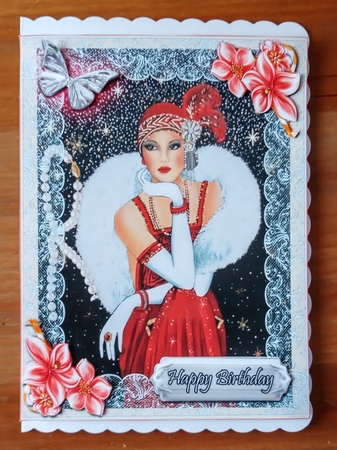 Retro Lady For lots of occasions #9 by Jackie Odonnell