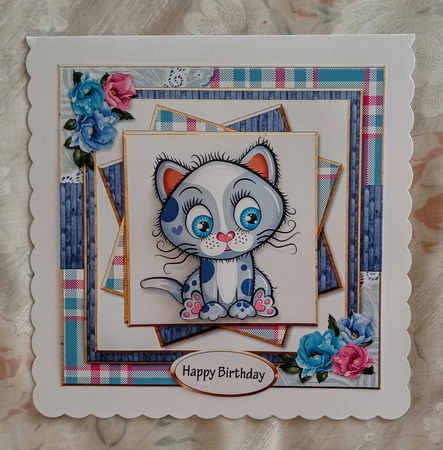 COOL CAT Card Front Kit-3 by Jackie Odonnell