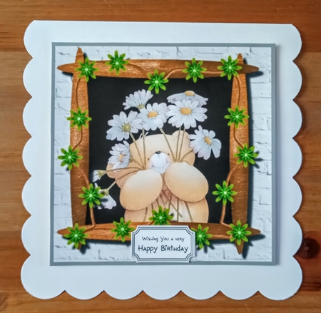 Forever Friends in Frame for Birthday, Mothers Day or Get Well Soon by Jackie Odonnell