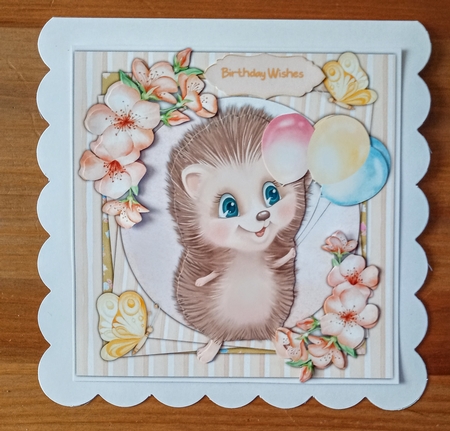 8X8 Mini Kit,Gogeous Hedgehog by Jackie Odonnell