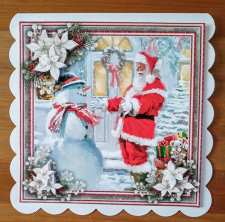 Santa & The Snowman Mini Kit #6    by Jackie Odonnell