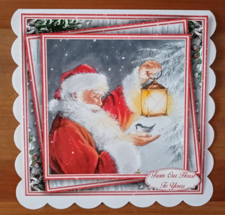 Santa Claus Bumper Kit #1   by Jackie Odonnell
