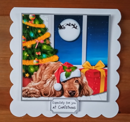 Christmas Dog by Jackie Odonnell