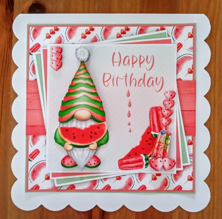 Watermelon Gnome Mini Kit by Jackie Odonnell