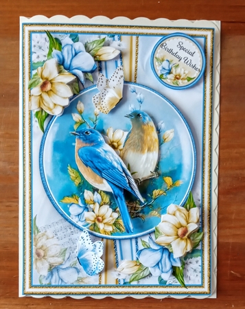 Magnolia & Birds Mini Page Kit by Jackie Odonnell