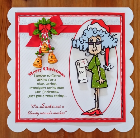 Stella wrote to Santa 8x8 & A4 mini kit by Jackie Odonnell