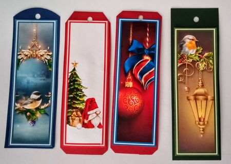 Christmas Bookmarks Sheet 4 by Jackie Odonnell