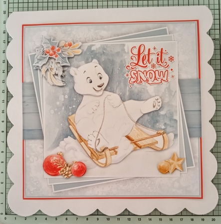 Polar Bear Sledging Mini Kit by Jackie Odonnell