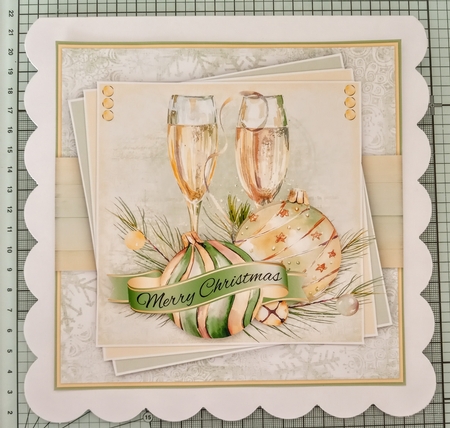 Champagne Christmas Mini Kit by Jackie Odonnell