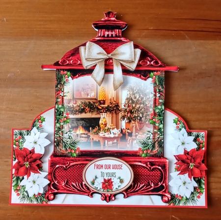 Scenic Christmas Lantern 02 Shaped Mini Page Kit  by Jackie Odonnell