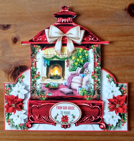Scenic Christmas Lantern 04 Shaped Mini Page Kit  by Jackie Odonnell