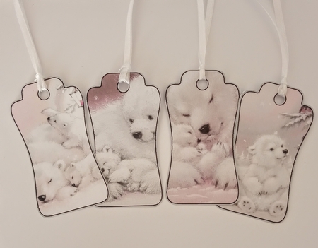 Pink Polar Bears Bumper Kit #1     by Jackie Odonnell