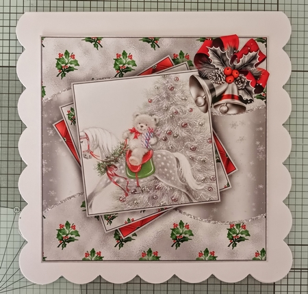 Teddy Bear Christmas Mini Kit #1    by Jackie Odonnell