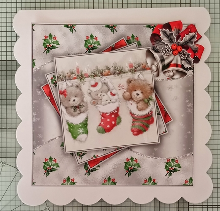 Teddy Bear Christmas Bumper Kit #1    by Jackie Odonnell