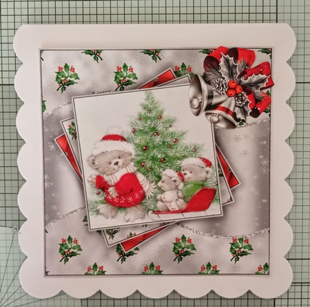 Teddy Bear Christmas Bumper Kit #1    by Jackie Odonnell