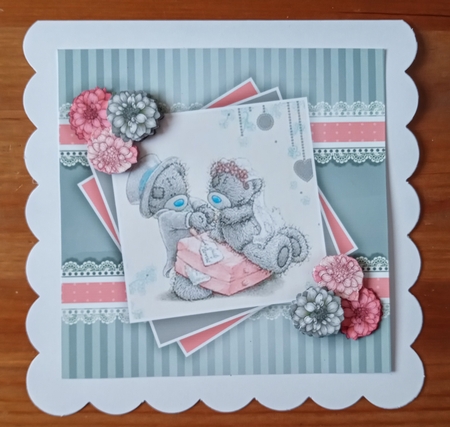 Teddy Bear Wedding 2 Bumper Kit #1     by Jackie Odonnell
