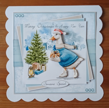 Skating Goose Mini Kit by Jackie Odonnell