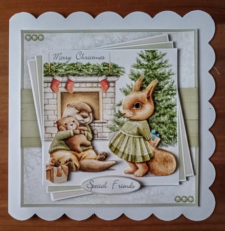 Squirrel and Otter Mini Kit by Jackie Odonnell