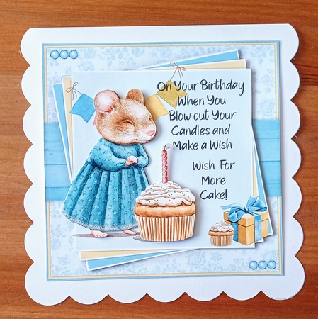 More Cake Birthday Mini Kit by Jackie Odonnell