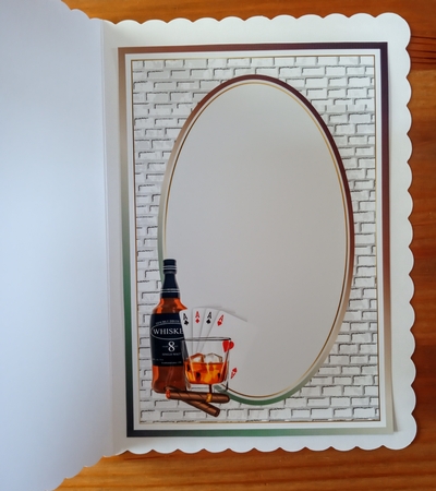 A5 Mature like whiskey Blank Insert  by Jackie Odonnell