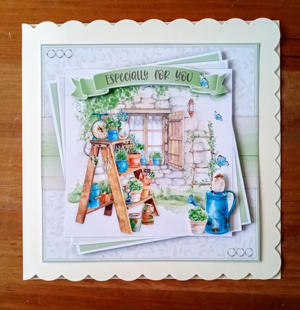 Cottage Garden 3 Mini Kit by Jackie Odonnell