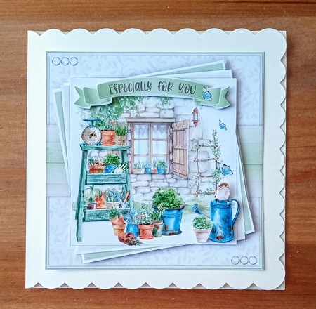 Cottage Garden 4 Mini Kit by Jackie Odonnell
