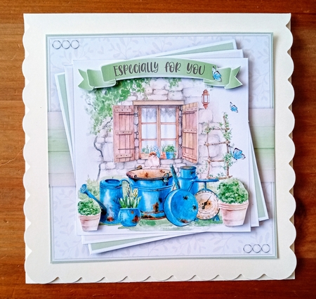 Cottage Garden 6 Mini Kit by Jackie Odonnell