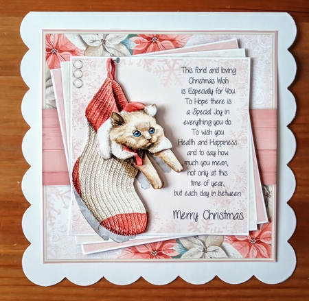 Stocking Kitten Mini Kit by Jackie Odonnell