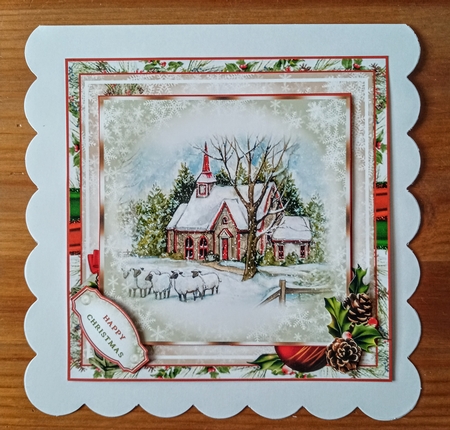 All Hearts Lead Home For Christmas Mini Page Kit by Jackie Odonnell