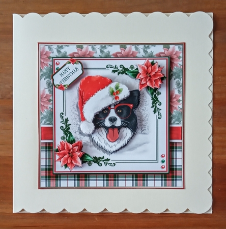 Have a Jolly Collie Christmas by Jackie Odonnell