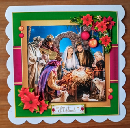 Christmas Nativity by Jackie Odonnell