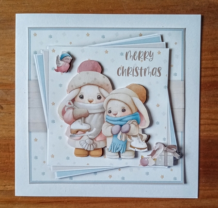 Fluffy Christmas 4 Mini Kit by Jackie Odonnell