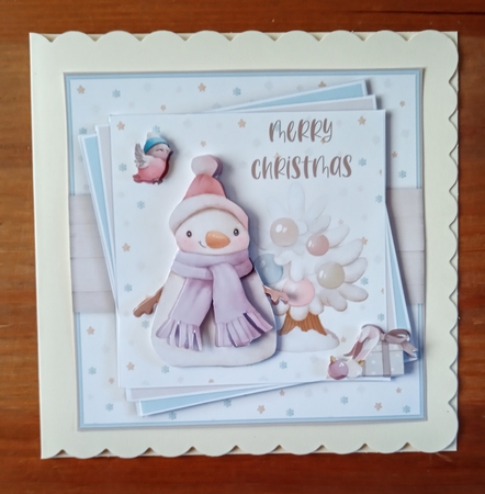 Fluffy Christmas 5 Mini Kit by Jackie Odonnell
