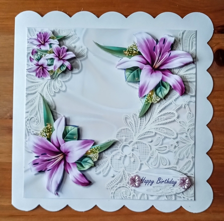 Lace & Lilies Mini Kit by Jackie Odonnell