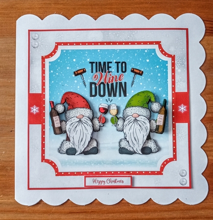 CHRISTMAS WINE DOWN by Jackie Odonnell